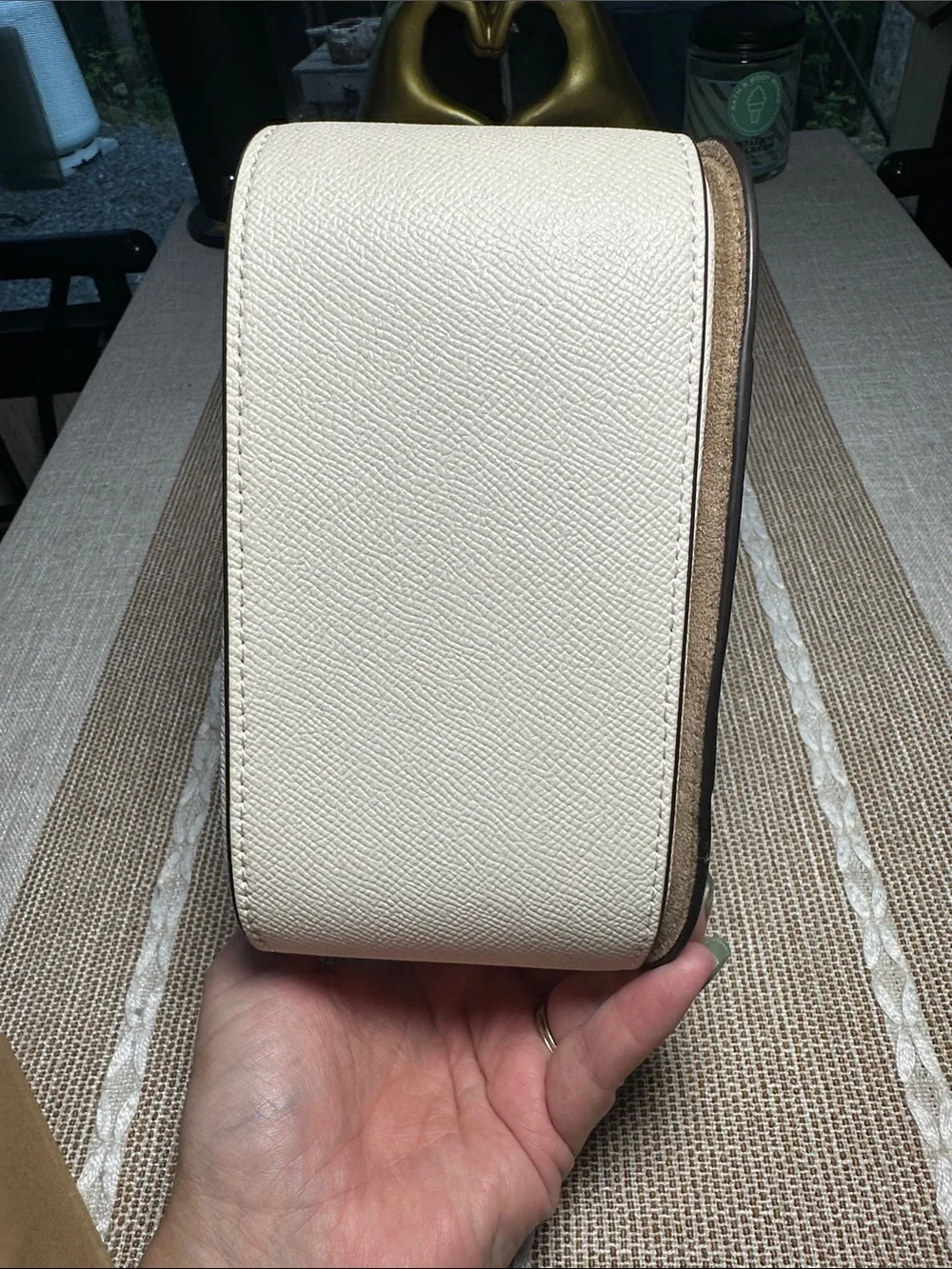 Coach Chalk Small Leather Top-Handle Satchel